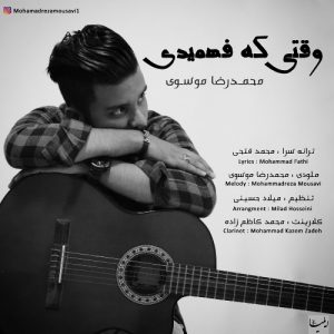 محمدرضا موسوی وقتی که فهمیدی